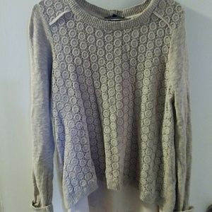 Textured sweater